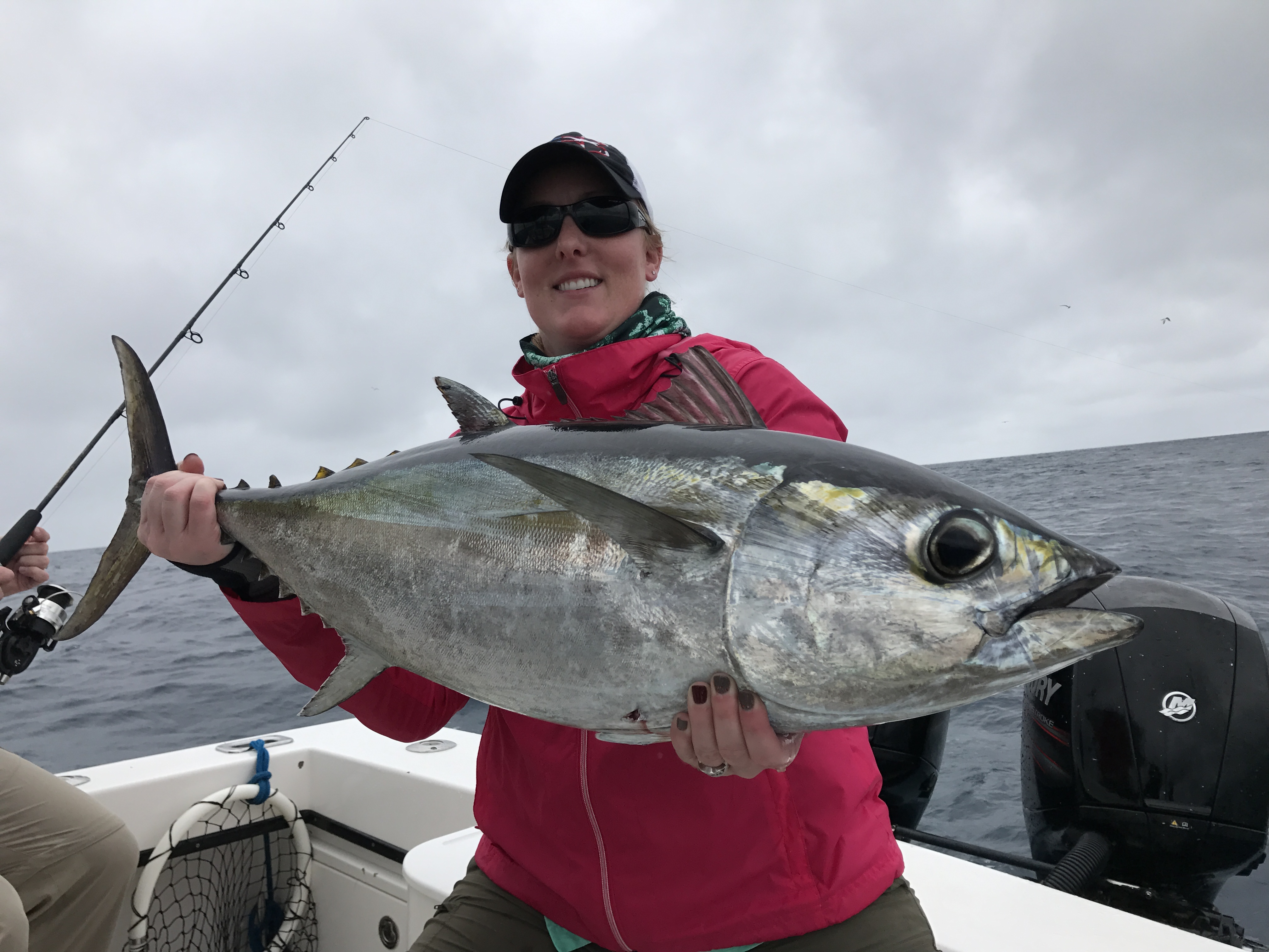 Customer With Blackfiin Tuna